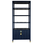 Стеллаж со стеклянными полками Elsa Dreams Blue варинант исполнения - 9 | Loft Concept в Кирове