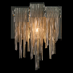 Бра с перфорированными металлическими дугами и цепочками 22 см Atlantis Chain варинант исполнения - 10 | Loft Concept в Кирове