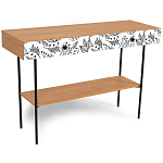 Консоль с принтом на ящиках Elise Console Table варинант исполнения - 9 | Loft Concept в Кирове