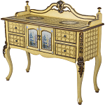 Комод деревянный Illustration of flowers варинант исполнения - 4 | Loft Concept в Кирове