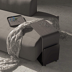 Stolik 90 Журнальный столик из шпона ясеня с чёрной эмалью варинант исполнения - 2 | Loft Concept в Кирове