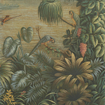 Обои ручная роспись Le Brésil Brume варинант исполнения - 2 | Loft Concept в Кирове