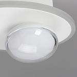 Бра овальной формы белого цвета с 2-мя лампами Lunar Pebbles варинант исполнения - 6 | Loft Concept в Кирове