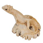 Статуэтка из дерева ящерица Animals of the World варинант исполнения - 4 | Loft Concept в Кирове