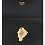 Подвесной светильник фигурный плафон Stone Polygon варинант исполнения - 1 | Loft Concept в Кирове