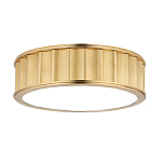 Потолочный светильник с гофрированным абажуром цвета латунь Millennium варинант исполнения - 1 | Loft Concept в Кирове
