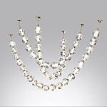 Подвесной светильник из прозрачных шаров Bubbles Bocci варинант исполнения - 3 | Loft Concept в Кирове