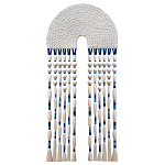 Настенное украшение из нитей Корона с кисточками Crown Wall Hanging варинант исполнения - 4 | Loft Concept в Кирове