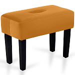 Мягкий  пуф на черных ножках Winton Pouf варинант исполнения - 13 | Loft Concept в Кирове