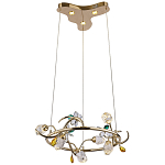 Люстра с хрустальными плафонами и декором Alvere Crystal Chandelier 6 варинант исполнения - 2 | Loft Concept в Кирове