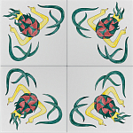 Плитка дизайнерская Драконий фрукт варинант исполнения - 1 | Loft Concept в Кирове