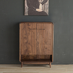 Комод в прихожую для хранения обуви Moon Walnut Furniture варинант исполнения - 1 | Loft Concept в Кирове