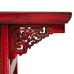 Деревянная консоль в китайском стиле с 2-мя ящиками с резным декором красная Yan Chinese Console Table варинант исполнения - 3 | Loft Concept в Кирове