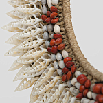 Этническое ожерелье из ракушек на подставке Ethnic Necklace Sharp Lacy Shells варинант исполнения - 2 | Loft Concept в Кирове