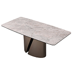 Стол обеденный керамический серый Servorios варинант исполнения - 3 | Loft Concept в Кирове