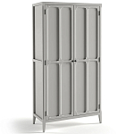 Шкаф серый Silva Grey Cabinet варинант исполнения - 2 | Loft Concept в Кирове