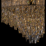 Люстра с каскадом из прозрачного хрусталя Constant Sparks варинант исполнения - 13 | Loft Concept в Кирове