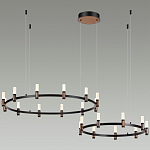 Люстра подвесная с цилиндрическими плафонами на двух круглых подвесах  Arnaut Light варинант исполнения - 3 | Loft Concept в Кирове