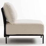 Уличное кресло Alaric Armchair Black варинант исполнения - 3 | Loft Concept в Кирове