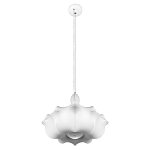 Подвесной светильник с белым фигурным абажуром и мягкими волнистыми краями Cloud Motion  варинант исполнения - 2 | Loft Concept в Кирове