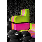 Дизайнерское кресло зеленое Poltronova Sofo Verosa Green Pink Armchair варинант исполнения - 16 | Loft Concept в Кирове