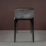 Консоль прямоугольная серая с 4-мя выдвижными ящиками Grany варинант исполнения - 2 | Loft Concept в Кирове