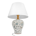 Настольная лампа с цветочной росписью Lamp Flower Painting варинант исполнения - 3 | Loft Concept в Кирове
