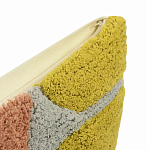 Чехол на подушку с рисунком горчичного цвета Elan Textured варинант исполнения - 5 | Loft Concept в Кирове