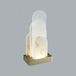 Настольная лампа с белыми вертикальными элементами Alabaster Totem   варинант исполнения - 6 | Loft Concept в Кирове