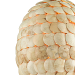 Подвесной светильник с каскадом из круглых декоративных элементов Texture Discs варинант исполнения - 1 | Loft Concept в Кирове