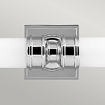 Бра для ванных комнат горизонтальное с двумя матовыми стеклянными цилиндическими плафонами Feiss варинант исполнения - 6 | Loft Concept в Кирове