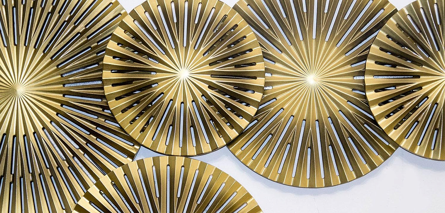 Арт-объект Apollo Brown and Gold Wall Plaque Disc gap 5 Арт-объект Apollo Brown and Gold Wall Plaque Disc gap 5 - Loft-Concept в Кирове