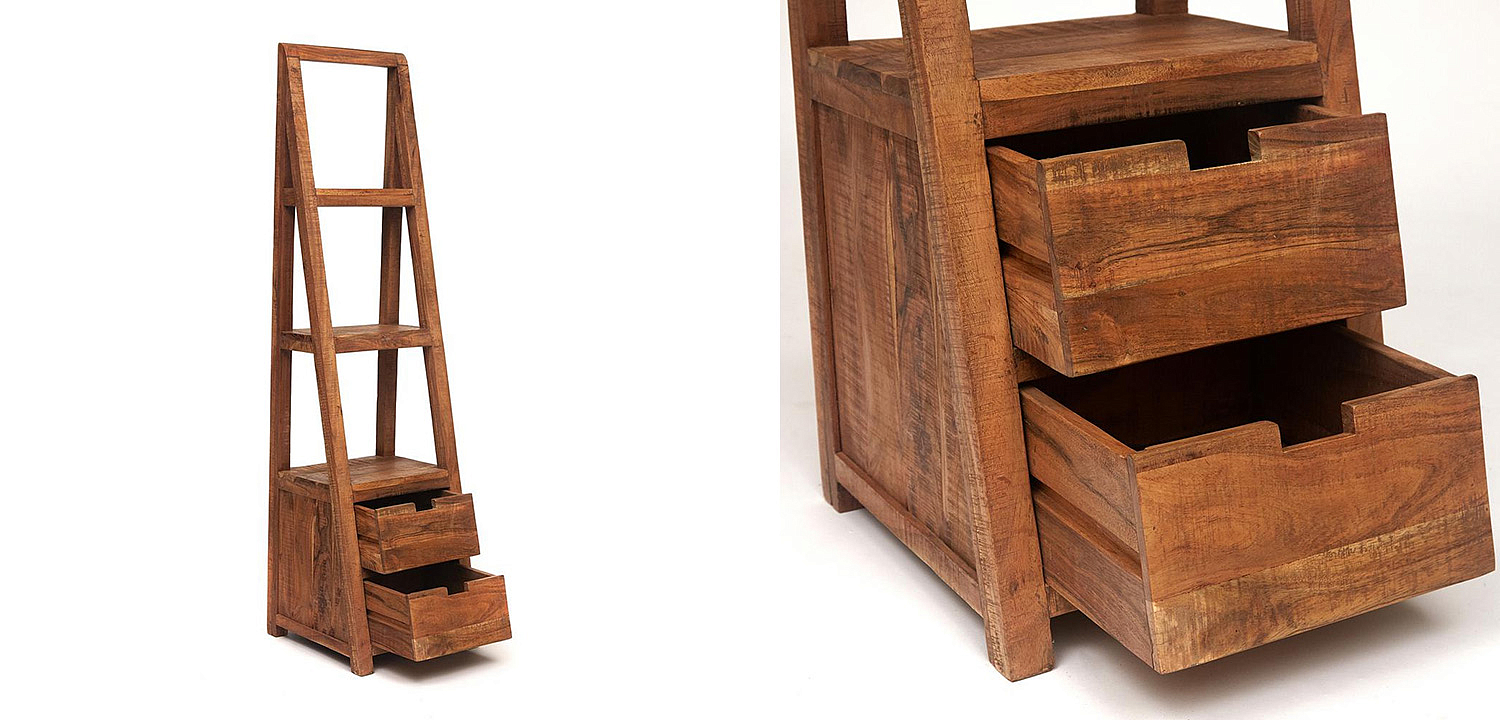 Этажерка Acacia Bookcase Freya II Этажерка Acacia Bookcase Freya II - Loft-Concept в Кирове