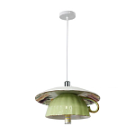 Подвесные светильники в виде чаши с цветочным блюдцем Flower Reversal варинант исполнения - 4 | Loft Concept в Кирове