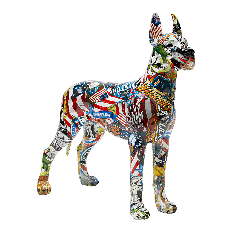 Статуэтка Graffiti Great Dane Поп-Арт Мульти в Кирове | Loft Concept 