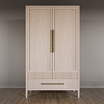 Шкаф платяной Primo с выдвижными ящиками шпон Черный дуб варинант исполнения - 2 | Loft Concept в Кирове