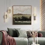 Подвесной светильник с шарообразным плафоном из алебастра и бронзовой декоративной стрекозой Alaris  варинант исполнения - 5 | Loft Concept в Кирове