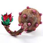 Статуэтка тропический фрукт Pandora Tropical Fruit Fuchsia Green Brown Flower варинант исполнения - 2 | Loft Concept в Кирове