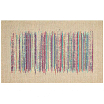 Ковер с геометрическим узором из комбинированного состава Full rhythm варинант исполнения - 1 | Loft Concept в Кирове