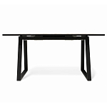 Стол обеденный раздвижной с прямоугольной бежевой столешницей Magali варинант исполнения - 3 | Loft Concept в Кирове