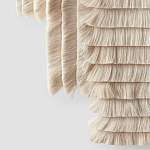 Светло-Бежевое Панно из нитей Palmas Wall Hanging варинант исполнения - 2 | Loft Concept в Кирове