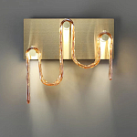 Бра волнистой формы из фактурного стекла Big Wave варинант исполнения - 7 | Loft Concept в Кирове