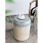 Керамический Табурет в оттенках бежевого и голубого цветов Gradient Stool варинант исполнения - 4 | Loft Concept в Кирове