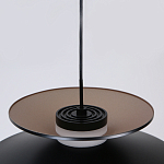 Подвесной светильник черного цвета из металла Obsidian Touch варинант исполнения - 3 | Loft Concept в Кирове