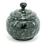 Сахарница из натурального камня Змеевик Stone Sugar Bowls варинант исполнения - 3 | Loft Concept в Кирове
