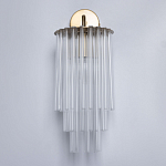 Бра с круглым основанием и длинными прозрачныи стеклянными трубками Nembus варинант исполнения - 3 | Loft Concept в Кирове