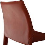 Стул коричневый из искуственной кожи на 4-х ножках Enigma Brown варинант исполнения - 2 | Loft Concept в Кирове