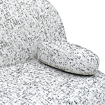 Диван с мягкой обивкой из ткани Michael Sofa варинант исполнения - 1 | Loft Concept в Кирове