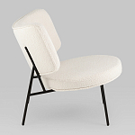 Мини-кресло District Lounge букле белый варинант исполнения - 2 | Loft Concept в Кирове