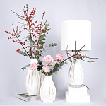 Декоративная ваза белая Мountain waterfall варинант исполнения - 3 | Loft Concept в Кирове